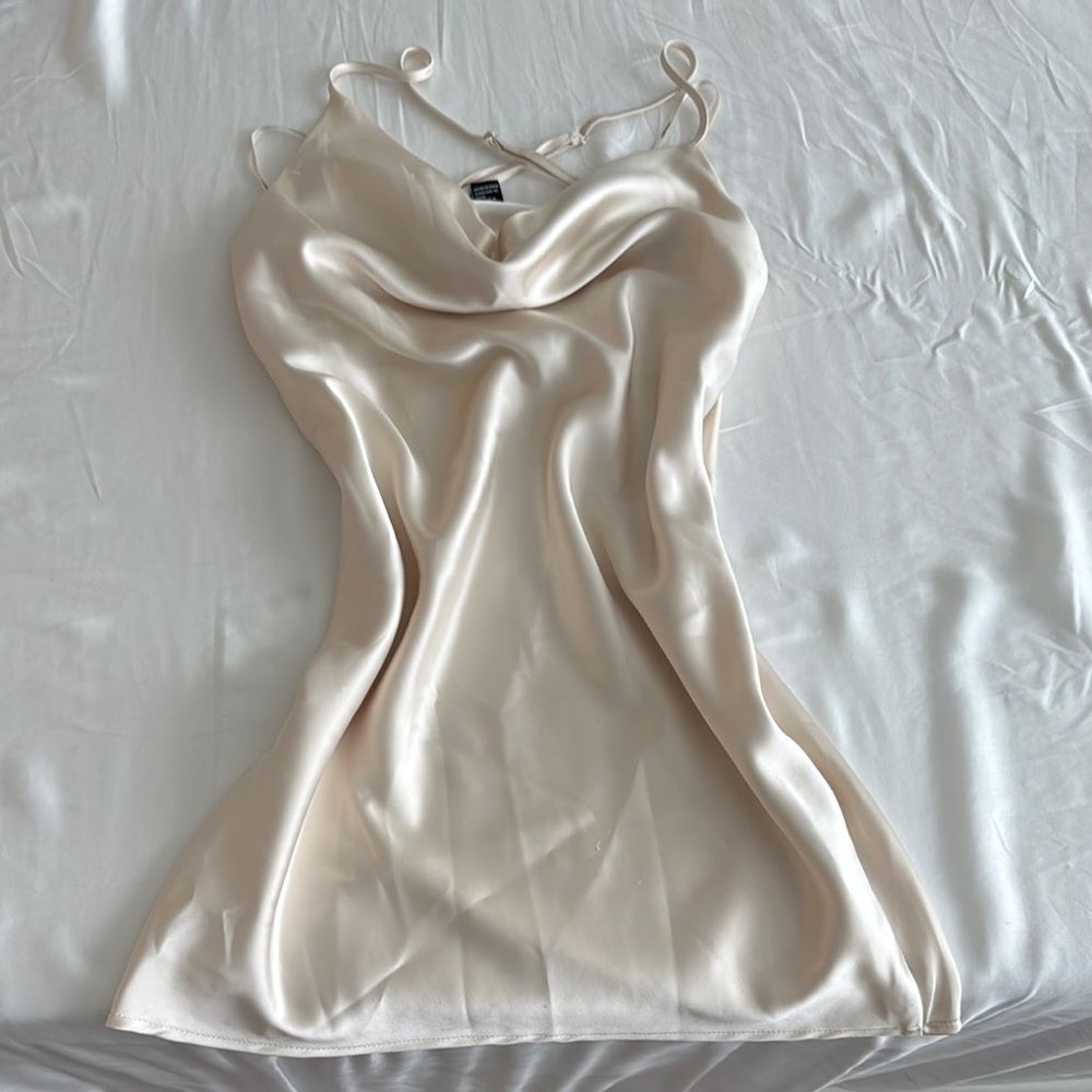 Forever 21 Cream Mini Dress